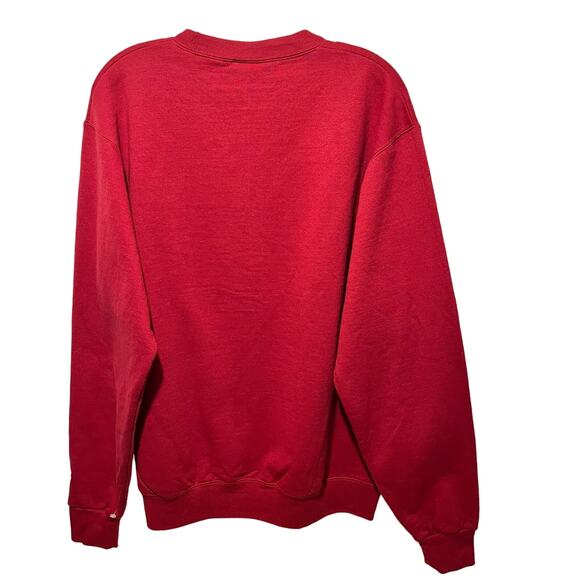 Champion Authentic Activewear Brown University Crewneck Red Sweatshirt Sz M - Picture 2 of 5